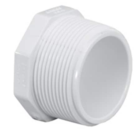 Westlake Pipe & Fittings 2.5 in. Schedule 40 Mpt Plug PV450025